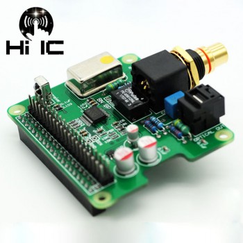 I2S Coaxial HiFi DAC DIGI Digital Audio Sound Card  WM8804G  Expansion Board Decode Board Encoder for Raspberry pi3 pi2 B+ 3B+