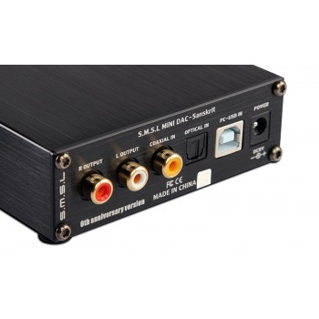 SMSL Sanskrit 6th MINI HiFi Audio USB DAC Digital to Analog Converter 32BIT/192Khz USB Optical Coaxial Input Audio Amplifier