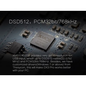 TOPPING DX3 Pro DAC AMP xmos xu208 AK4493EQ+OPA1612 decoding dsd 512 support Bluetooth ATPX coaxial/optical/usb Headphone Amp