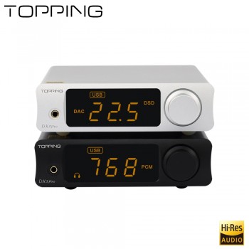 New TOPPING DX3 PRO Bluetooth decoding amp Bluetooth 5.0 HD transmission coaxial fiber AK4493 USB DAC DSD512 hard solution