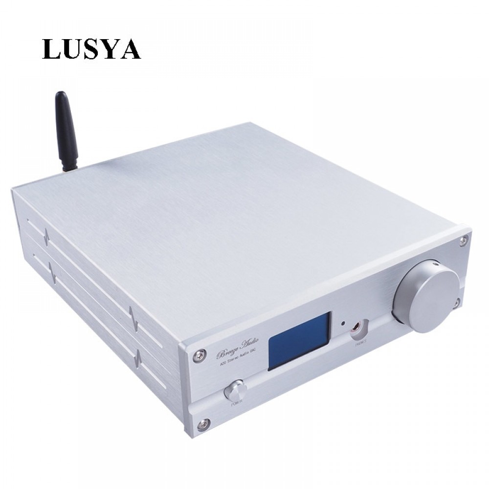 Lusya ES9038Q2M DAC CSR8675 Bluetooth 5.0 APTX HD XMOS-208 USB Audio Decoder Stereo DSD512 With headphone jack T0273