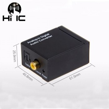 USB External Sound Card DAC Decoder Amplifier Headphone AMP Amplifier Sound Coaxial SPDIF Digital Audio Input to RCA Analog AUX