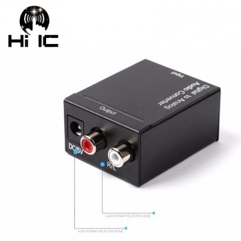 USB External Sound Card DAC Decoder Amplifier Headphone AMP Amplifier Sound Coaxial SPDIF Digital Audio Input to RCA Analog AUX