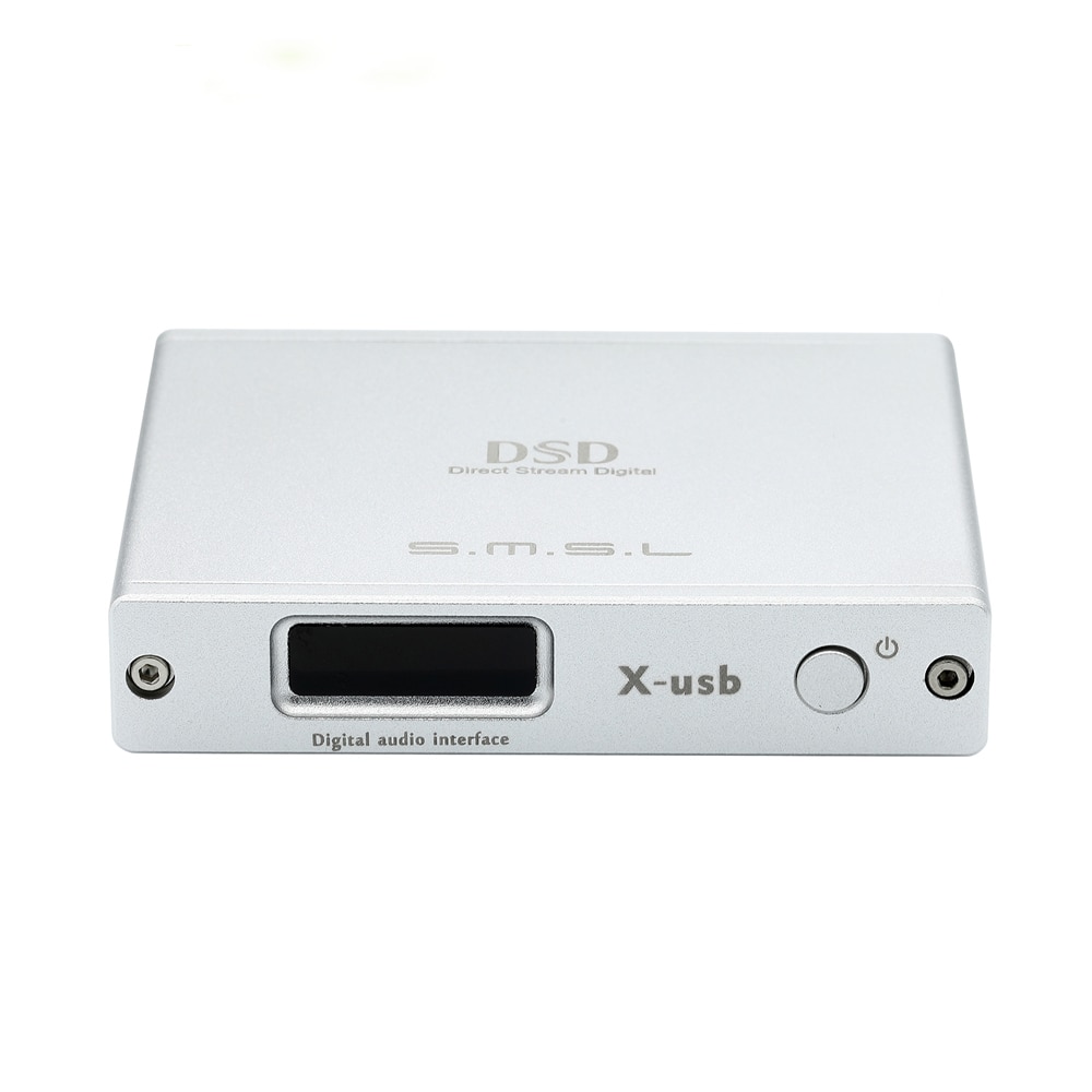 SMSL X-USB II XMOS U208 DAC 768KHZ DSD512 I2S  USB to Coaxial/Optical/Converter DSD IIS Digital Audio Interface