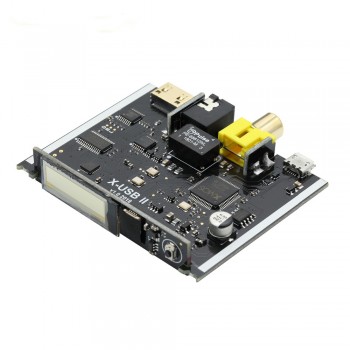 SMSL X-USB II XMOS U208 DAC 768KHZ DSD512 I2S  USB to Coaxial/Optical/Converter DSD IIS Digital Audio Interface