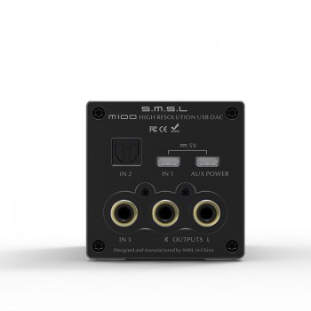 SMSL M100 HI FI USB DAC Decoder AK4452 Digital DAC Audio Amp DSD512 Amplifier Optical Coaxial Input 32bit/768kHz