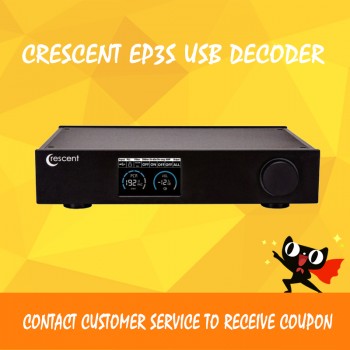 Crescent ep3 amplifier audio usb dac dsd xmos es9038 decoder amplifiers dac amp amplificador audio