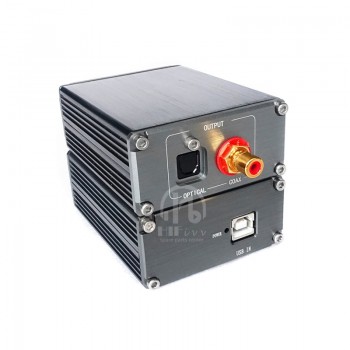 HiFi audio amplifier USB decoder XMOS U8 chip USB to coaxial Optical fiber DSD 192K 24BIT Asynchronous USB digital interface