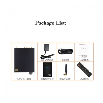 TOPPING DX3 Pro Desktop Bluetooth DAC Amplifier Decoder XMOS XU208 AK4493 OPA1612 Hifi USB DAC Audio Amp DSD512 Optical Coaxial