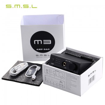 SMSL M3 USB/Optical fiber/ Coaxial Function Hi-Fi Audio Decoder All-in-one Amp