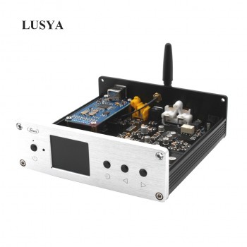 Lusya Bluetooth DUAL ES9038 Q2m DAC DSD Decoder Double parallel ES9038 Coaxial Fiber DOP For hifi amplifier audio T0237