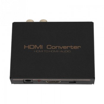 1080P HDMI to HDMI DTS AC3 Audio Separator Extractor Converter Splitter HDCP Decoder US 100-240