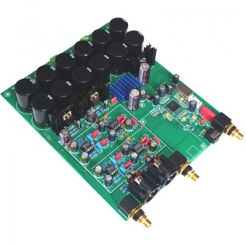 ES9038PRO USB DAC decoder amplifier Amanero Xmos USB Card 32bit DSD HIFI DAC Audio board