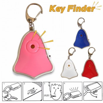 Rondaful Mini Anti-lost Whistle Key Finder Flashing Beeping Remote Kids Key Bag Wallet Locators Child Alarm Reminder