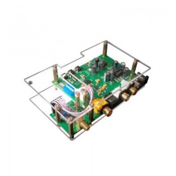 ES9038Q2M DAC I2S SPIDF CSR8675 aptx-hd Bluetooth 5.0 Module Decoder board in case with antenna T0250