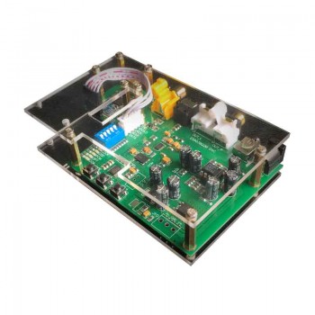 ES9038Q2M DAC I2S SPIDF CSR8675 aptx-hd Bluetooth 5.0 Module Decoder board in case with antenna T0250