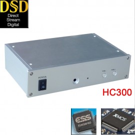 HIFI College HC300 HIFI audio ES9028PRO / ES9038PRO XMOS XU208 Asynchronous USB Decoder DAC Headphone Amplifier DSD256 OPA2604AP