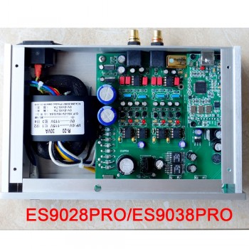 HIFI College HC300 HIFI audio ES9028PRO / ES9038PRO XMOS XU208 Asynchronous USB Decoder DAC Headphone Amplifier DSD256 OPA2604AP