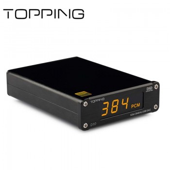 TOPPING D10 DAC Audio Amplifier ES9018KAM USB DAC DSD Amplifiers xmos xu208 Optical Spdif Coaxial input