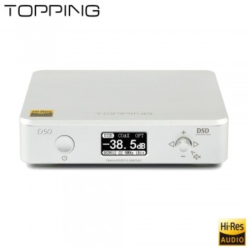 2018 new TOPPING D50 desktop DAC decoder HIFI fever USB, coaxial, optical, DSD512 hard solution XMOS(XU208) 2x ES9038Q2M OPA1612
