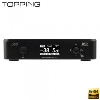 2018 new TOPPING D50 desktop DAC decoder HIFI fever USB, coaxial, optical, DSD512 hard solution XMOS(XU208) 2x ES9038Q2M OPA1612