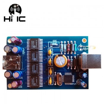 HiFi Digital Audio Decoder Parallel 4 Road 4*TDA1543 DAC Input OTG/USB Output ]3.5mm Amplifier DIY Sound Card