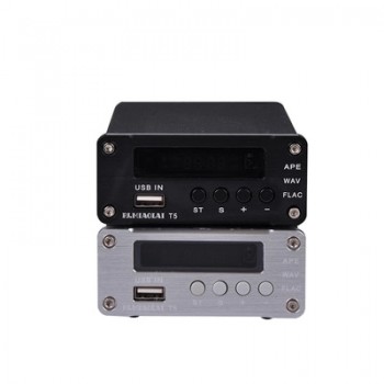 T5 HiFi lossless music APE player fiber coaxial analog decoding output