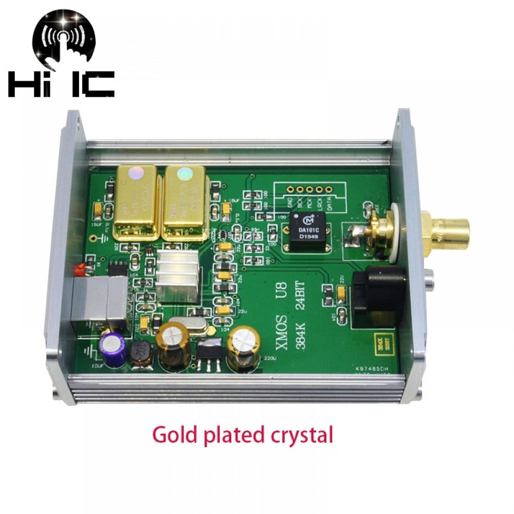 HIFI AUDIO Supply Voltage Asynchronous USB XMOS U8 DAC USB To Coaxial Optical Fiber Digital Interface MuRata Audio Transformer