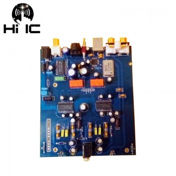 HiFi Digital Audio Decoder TDA1305T DAC Input OTG/USB/Coaxial/Optical Output RCA/ 3.5mm Amplifier DIY Sound Card