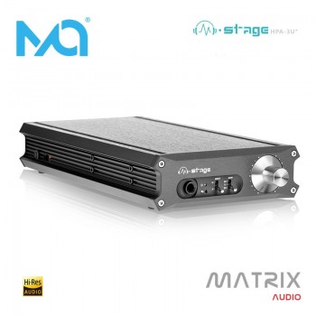 2018 Matrix M-Stage HPA-3U+ 24Bit/192KHz Class A Pre AMP Amplifier amp; XMOS USB Decoder DSD DAC For iPhone iPad Android MAC