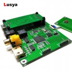 Amanero Digital Interface XMOS Interface Audio Decoder Preamp USB DAC board Sampling Rate Display AK4118 SPDIF I2S T0138