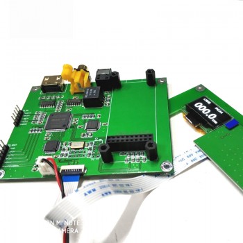Amanero Digital Interface XMOS Interface Audio Decoder Preamp USB DAC board Sampling Rate Display AK4118 SPDIF I2S T0138