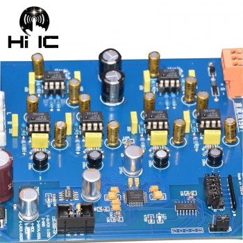 1 pcs AK4490EQ DAC Decoder Board  Official Standard Circuit! I2S DSD input Semi-finished Diy Kit Board