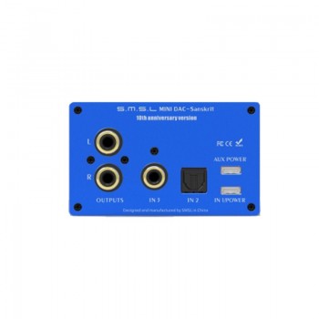 SMSL Sanskrit 10th Digital Audio Dac Usb Ak4490 Dac Optical Input XMOS Decodificador Dac Amplifier DSD DAC