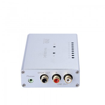 AK4490 DSD1796 USB DAC External Sound Card XMOS XU208 with Headphone AMP Coaxial DOP Natiw DSD HiFi stereo Amp T0034