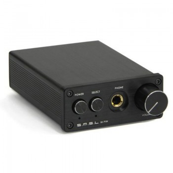 SMSL SD793-II Headphone Amplifier PCM1793 DIR9001 DAC Digital Audio Decoder Amplifier Optical Coaxial Input Black Silver