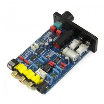 SMSL SD793-II Headphone Amplifier PCM1793 DIR9001 DAC Digital Audio Decoder Amplifier Optical Coaxial Input Black Silver