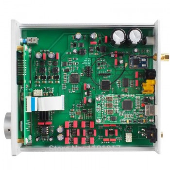 Weiliang SU5 APTX HD Bluetooth 5.0 ES9038Q23 DAC HIFI EXQUIS XMOS USB DSD256 Decoder TPA6120 Headphone Amp With Remote