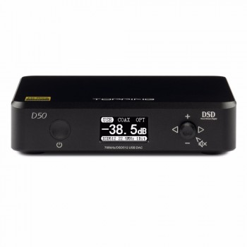 TOPPING D50 MiNi Digital-to-Analog Converter HiFi AUDIO Decoding ES9038Q2M *2 USB DAC XMOS XU208 DSD512 32Bit / 768Khz OPA1612