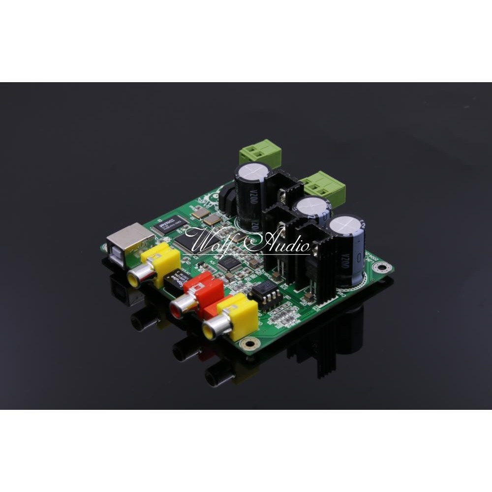 LJM Audio Assembly 32BIT384K USB DAC Decode Board CM6631A+AKM4490 DAC 32\384K