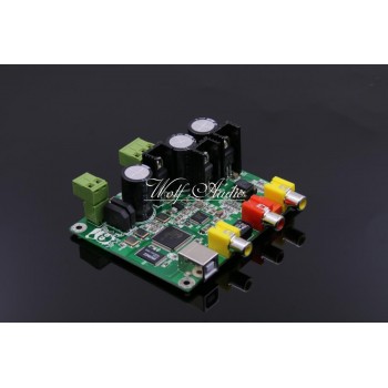 LJM Audio Assembly 32BIT384K USB DAC Decode Board CM6631A+AKM4490 DAC 32\384K
