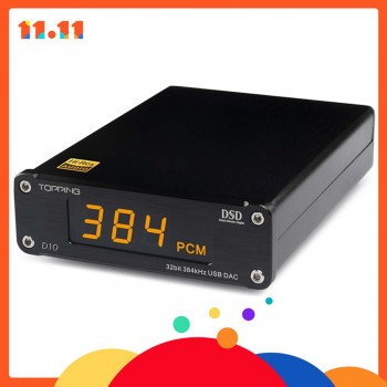 NEW TOPPING D10 MINI USB DAC DSD PCM384 CSS XMOS XU208 ES9018K2M OPA2134 audio amplifier Decoder