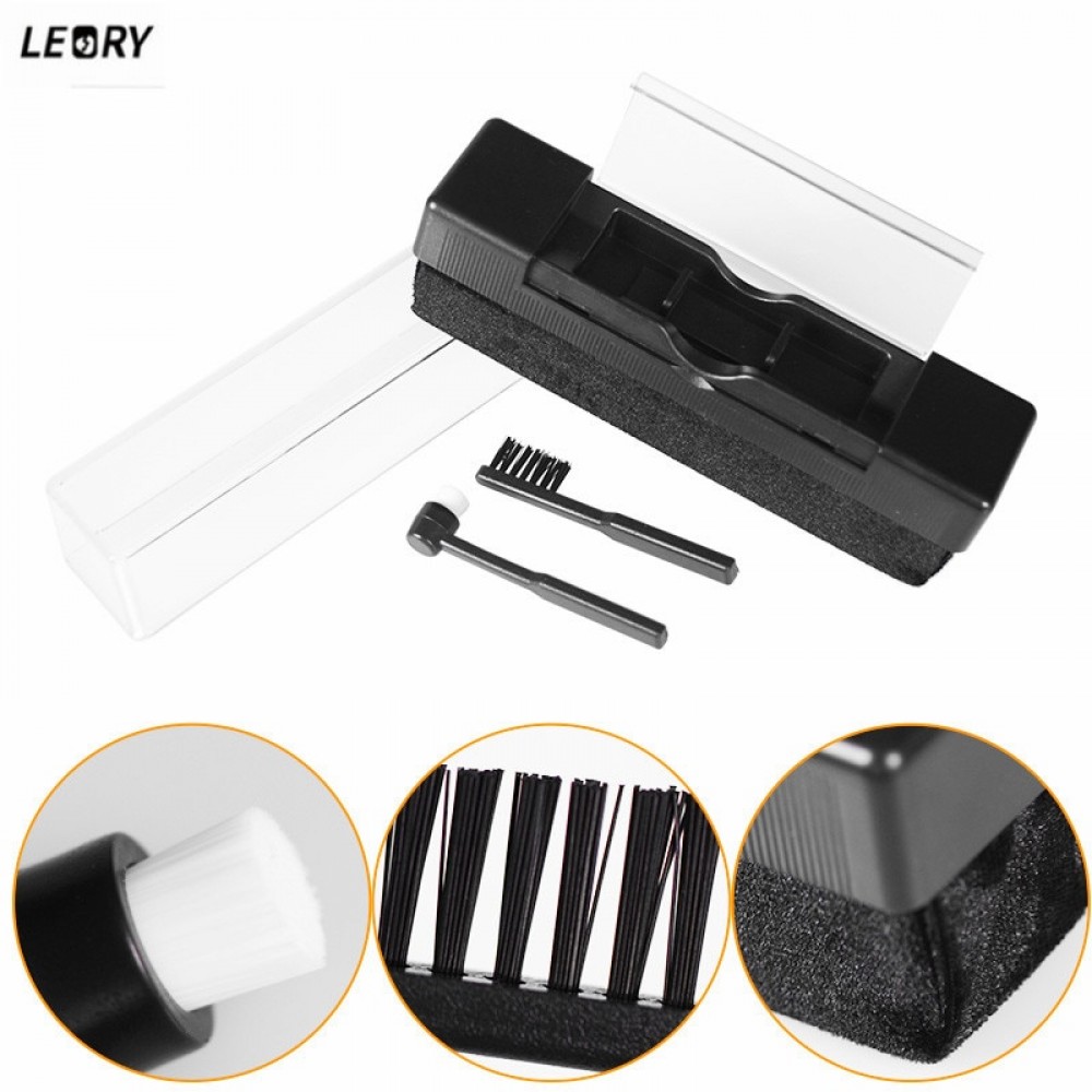 LEORY Combination Vinyl Records Cleaning Kit Turntables Cleaning Kit With Small Brush LP Phonograph Record Cleaning Kit