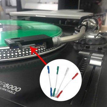 4Pcs 50mm 5N Pure Sliver Leads Header Wire Cable  Universal For 1.2-1.3mm Pins Turntable Phono Headshell