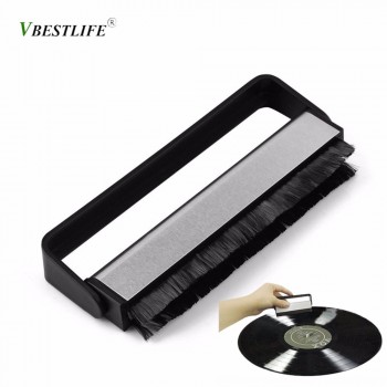 VBESTLIFE Antistatic Carbon Fiber Vinyl Record Dust Cleaner Brush For Turntable Fibre Cleaning CD Brush Record Cleaning Brush