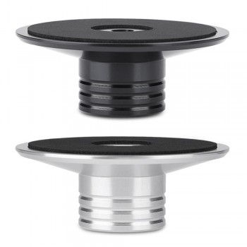 NEW Black Record Weight Clamp LP Vinyl Turntables Metal Disc Stabilizer