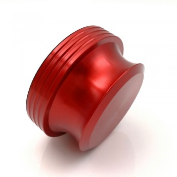Record Weight Turntable Vinyl Clamp LP Disc Stabilizer in Red Finish