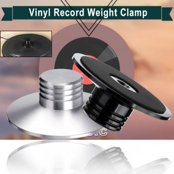 350g Aluminum Alloy Disc Stabilizer Turntable Part LP Vinyl Record Weight Stabilizer Clamp for Vibration Vinyl Turntables