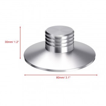 350g Aluminum Alloy Disc Stabilizer Turntable Part LP Vinyl Record Weight Stabilizer Clamp for Vibration Vinyl Turntables