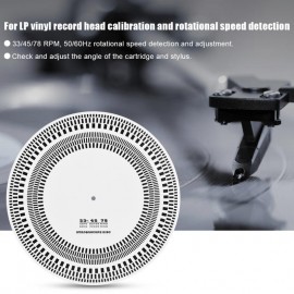 Profesional LP Vinyl Turntables Phono Record Disc Stroboscope Disc Calibration Disc  Record